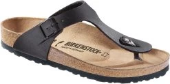 Birkenstock Gizeh Sandalen Normaal, Zwart/beige