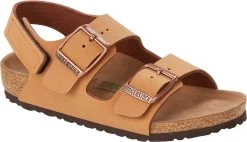 Birkenstock Milano HL Sandalen Birko-Flor Aards Vegan Regular Kinderen, Bruin