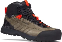 Black Diamond Mission Leather Mid WP Approach Schoenen Heren, Zwart/bruin
