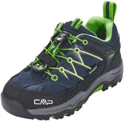 CMP Campagnolo Rigel WP Lage Trekkingschoenen Kinderen, Zwart/blauw