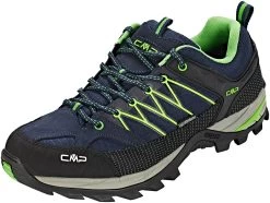 CMP Campagnolo Rigel WP Lage Trekkingschoenen Heren, Zwart/blauw