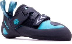 Evolv Kira Klimschoenen Dames, Zwart/turquoise