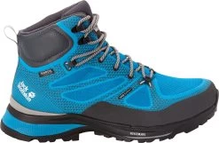Jack Wolfskin Force Striker Texapore Midden Schoenen Heren, Blauw/zwart