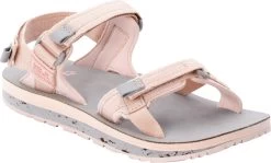 Jack Wolfskin Outfresh Deluxe Sandalen Dames, Roze/grijs