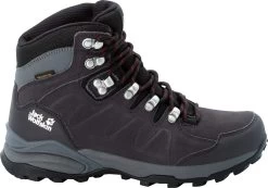 Jack Wolfskin Refugio Texapore Mid Shoes Women, Grijs