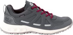 Jack Wolfskin Woodland 2 Texapore Lage Schoenen Dames, Grijs