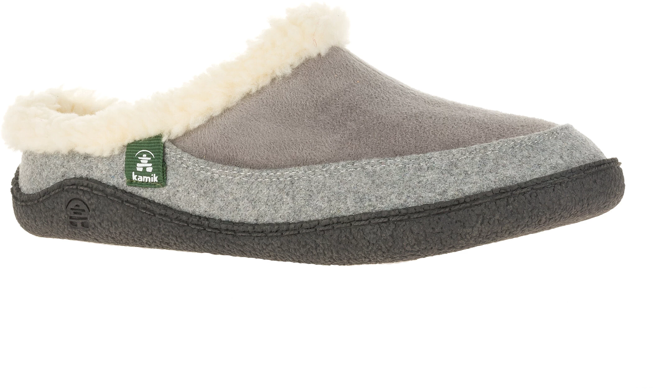 Kamik Nutmeg Pantoffels Dames, Grijs