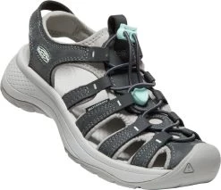 Keen Astoria West Leren Sandalen Dames, Grijs