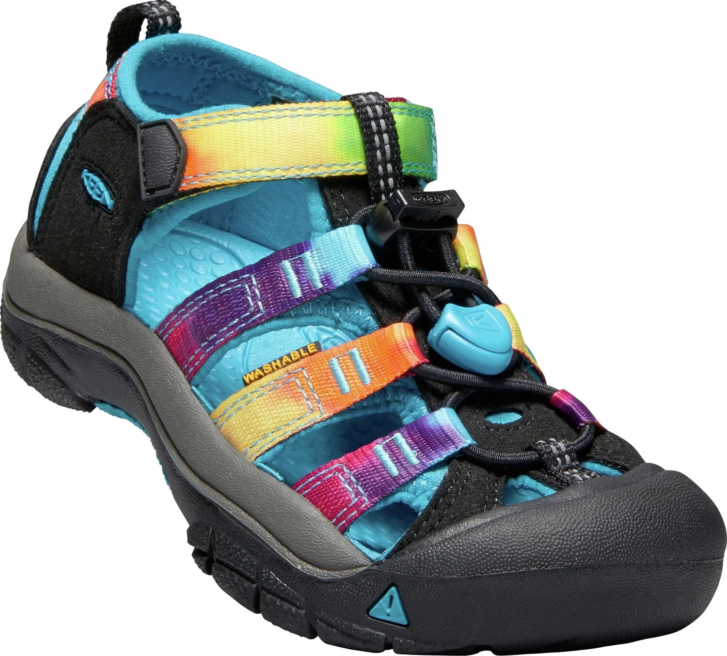 Keen Newport H2 Sandalen Kinderen, Zwart/bont