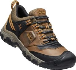 Keen Ridge Flex WP Schoenen Heren, Bruin/zwart