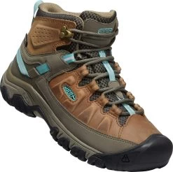 Keen Targhee III Mid WP Schoenen Dames, Grijs