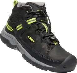 Keen Targhee Mid WP Schoenen Jongeren, Zwart