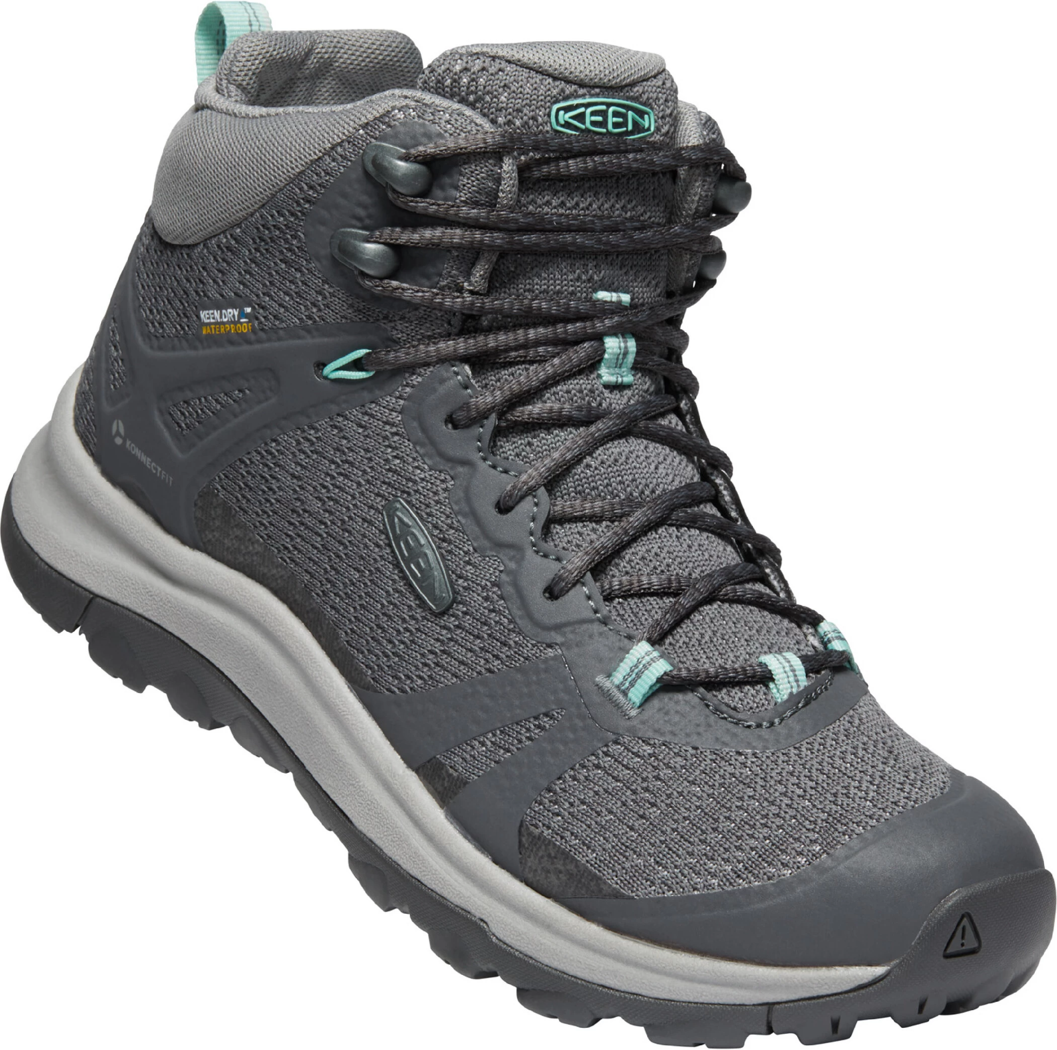 Keen Terradora II Mid WP Schoenen Dames, Grijs