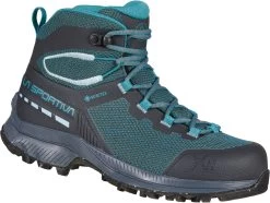 La Sportiva TX Hike Mid GTX Schoenen Dames, Petrol/grijs