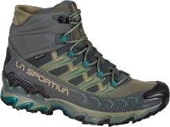 La Sportiva Ultra Raptor II Mid GTX Schoenen Heren, Olijf/grijs
