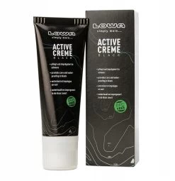 Lowa Active Creme Schoenpoets 75ml PFC-vrij, Zwart