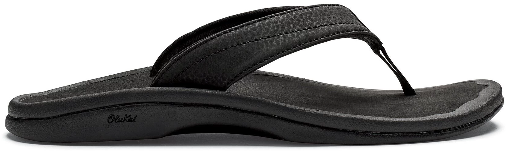 OluKai Ohana Sandalen Dames, Zwart