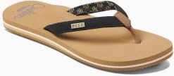 Reef Cushion Sands Sandalen Dames, Bruin/zwart