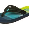 Reef Kids Ahi Teenslippers Kinderen, Blauw/zwart