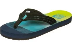 Reef Kids Ahi Teenslippers Kinderen, Blauw/zwart
