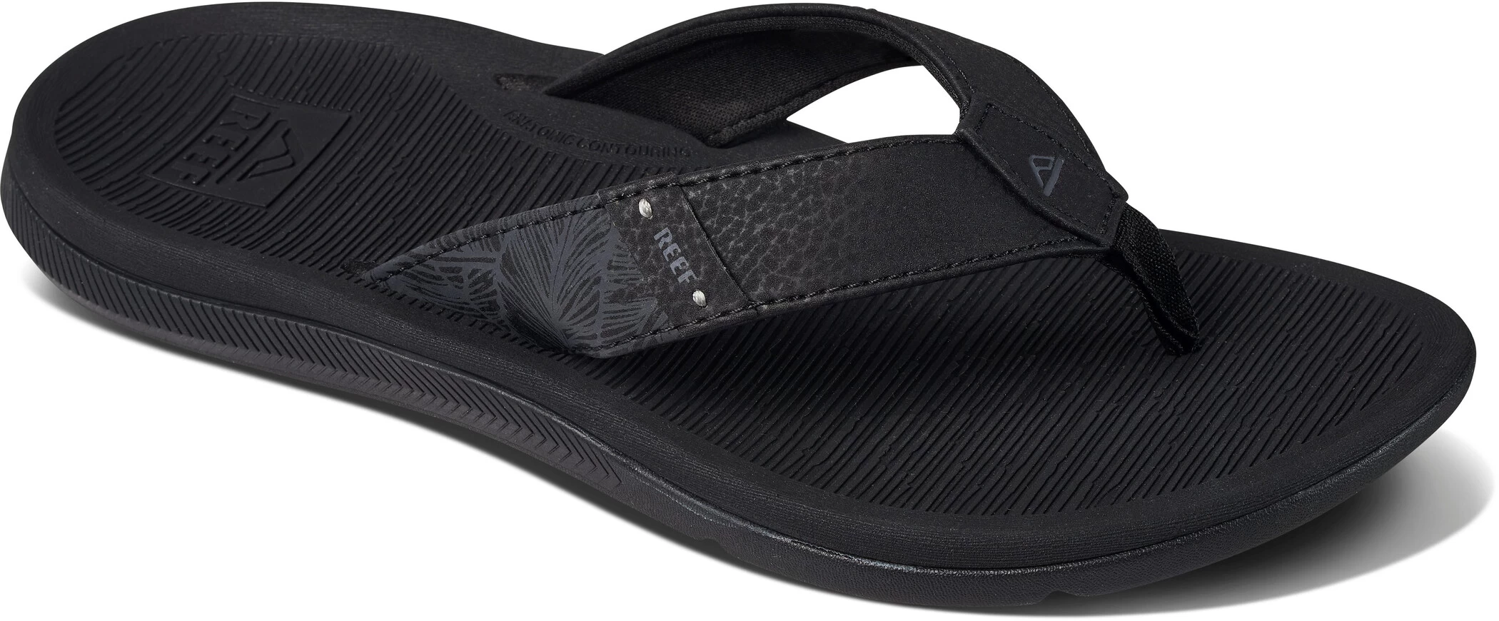 Reef Santa Ana Flip Sandalen Dames, Zwart