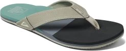 Reef Tri Newport Sandalen Heren, Zwart/groen
