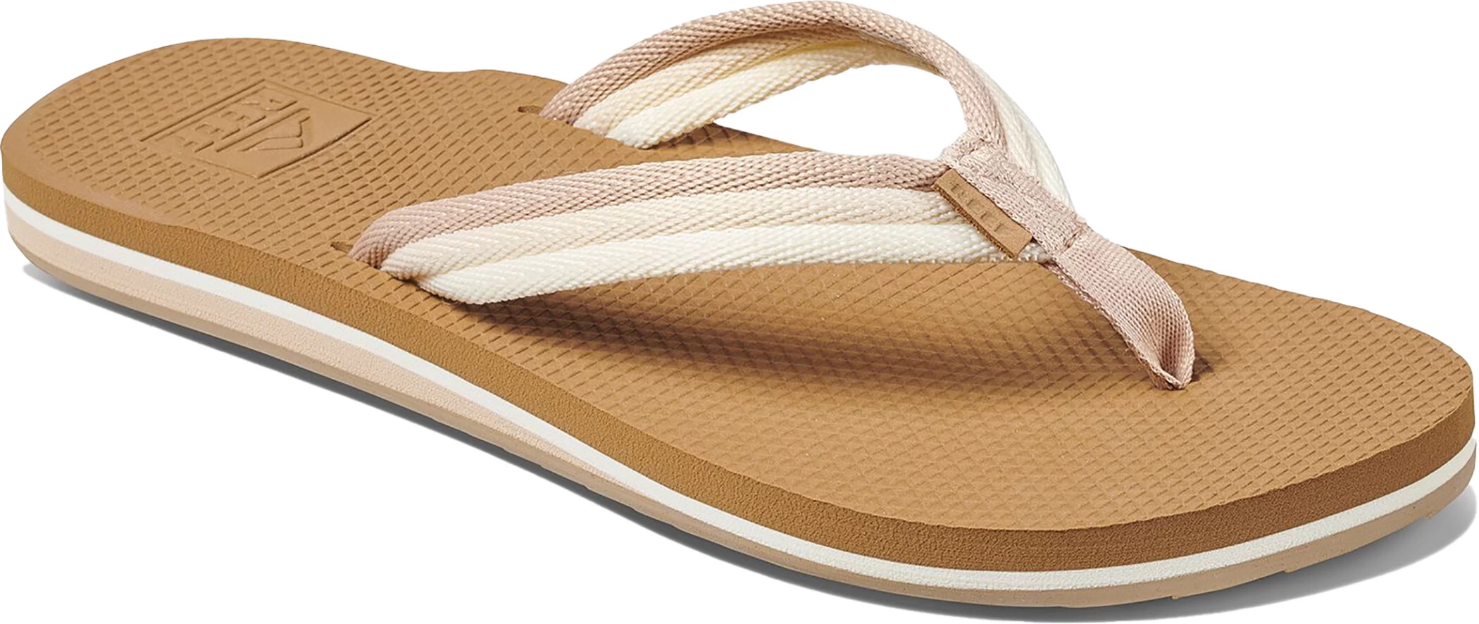 Reef Voyage Lite Beach Sandalen Dames, Wit/beige