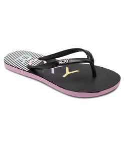 Roxy RG Viva Stamp II Sandalen Meisjes, Zwart