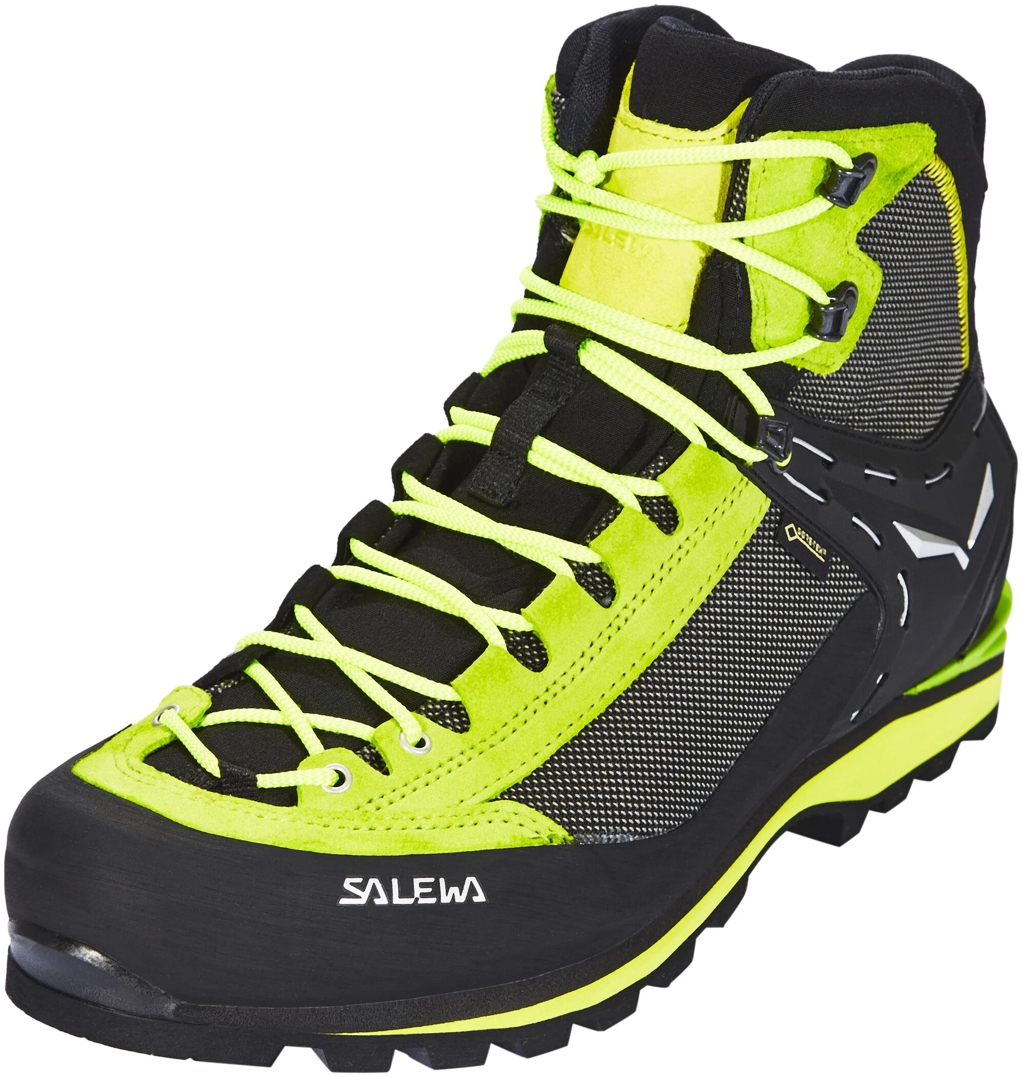 SALEWA Crow GTX Schoenen Heren, Grijs/geel