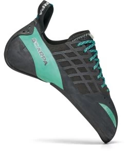 Scarpa Instinct Lace Schoenen Dames, Zwart/turquoise