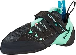 Scarpa Instinct VS Klimschoenen Dames, Zwart/turquoise