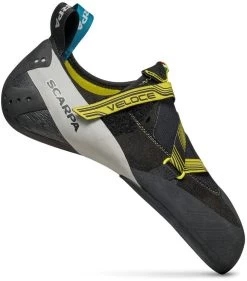 Scarpa Veloce Klimschoenen Heren, Zwart/geel
