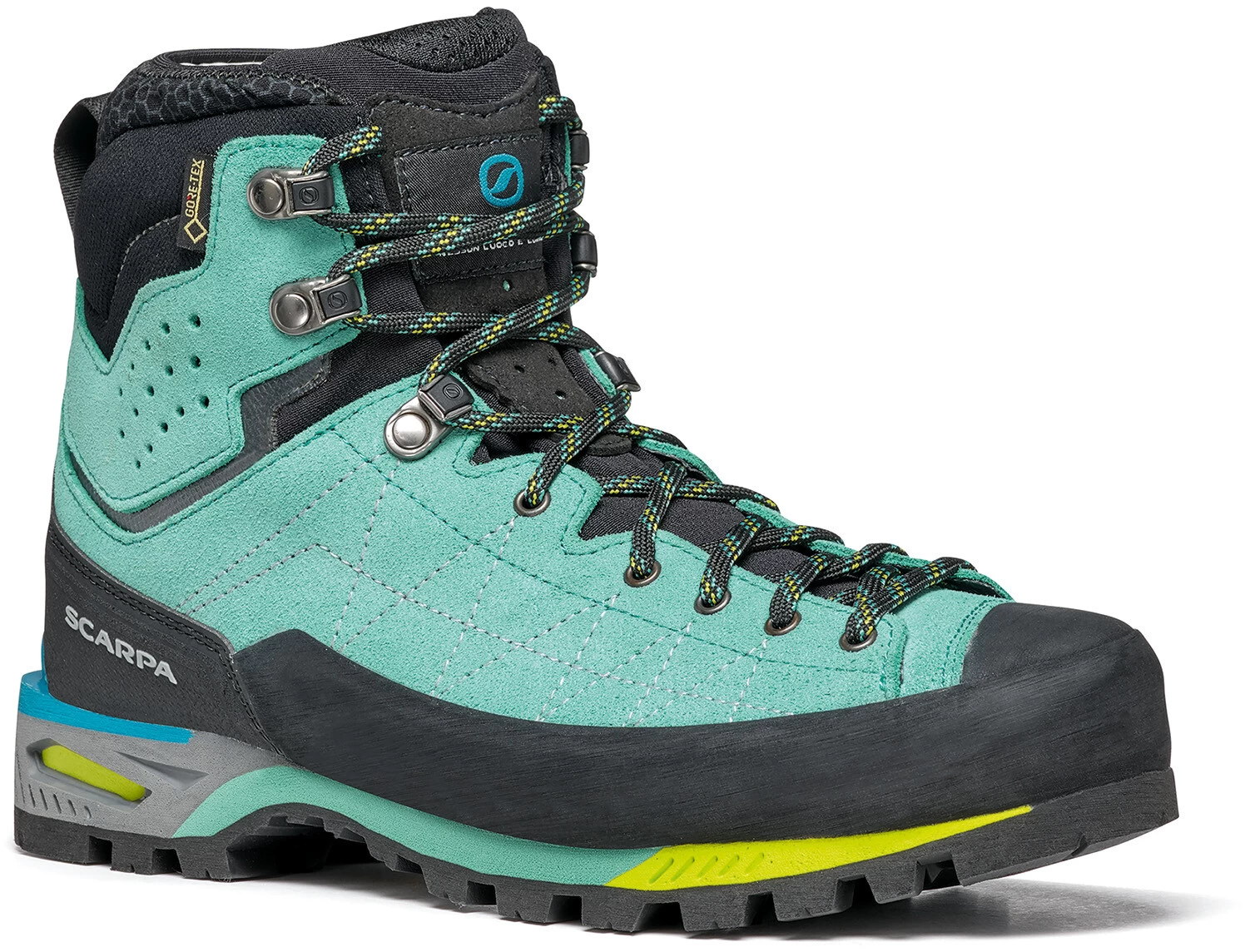 Scarpa Zodiac Tech GTX Schoenen Dames, Turquoise/zwart
