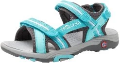 TROLLKIDS Preikestolen Sandalen Meisjes, Turquoise