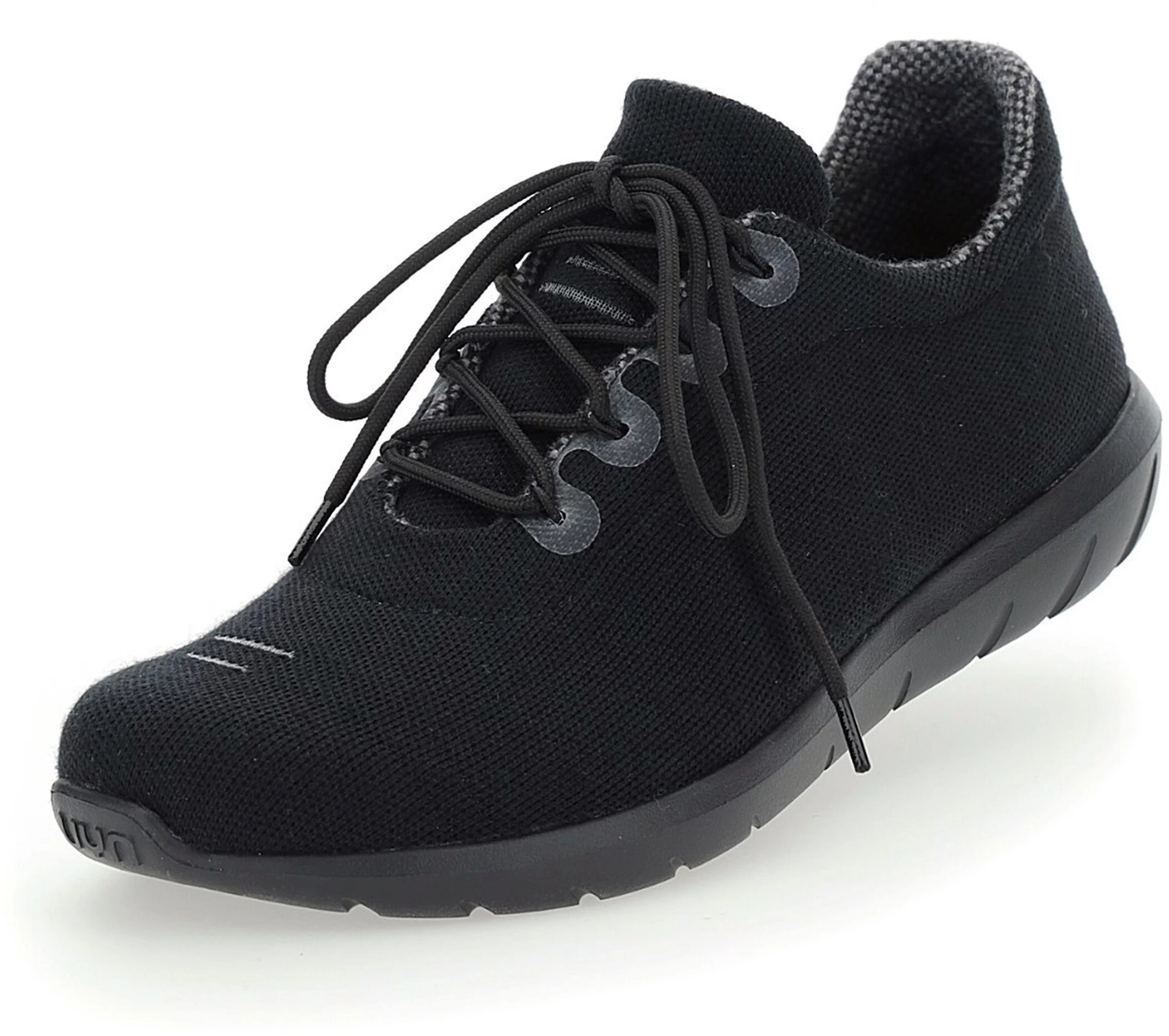 UYN Living Cloud Shoes Black Sole Men, Zwart