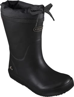 Viking Footwear Indie Thermo Wool Rubberen Laarzen Kinderen, Zwart