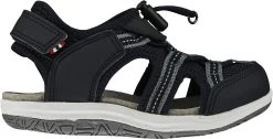 Viking Footwear Thrilly Sandalen Kinderen, Zwart/grijs