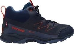 Viking Footwear Tind Mid GTX Schoenen Kinderen, Blauw
