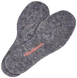Woolpower Vilten Binnenzool Kinderen, Grijs